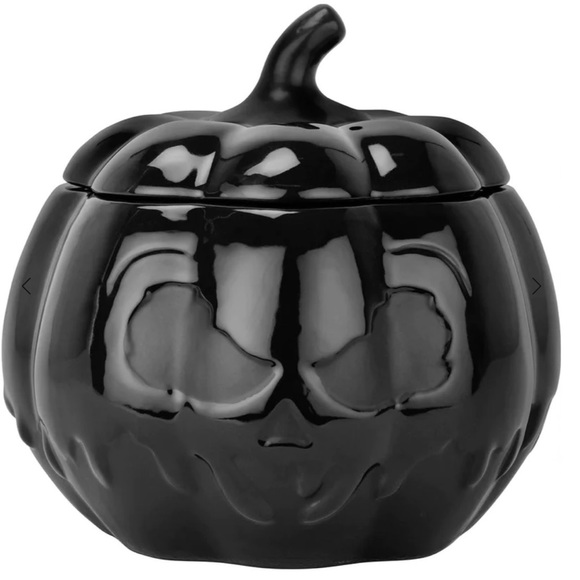 Killstar Other - 🎃 Killstar Jar Cookie Jack O’Lantern Black w/ Lid Container